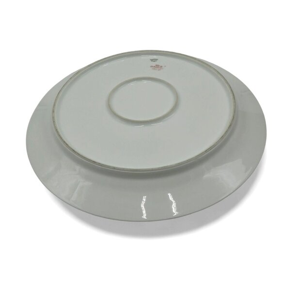 HAVILAND Limoges France AUTUMN Leaf 12.5" Round Porcelain Plate France Vintage - Picture 7 of 10